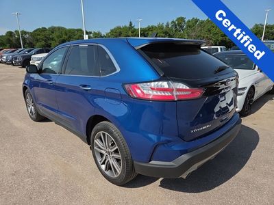 2024 Ford Edge — rear three-quarter view