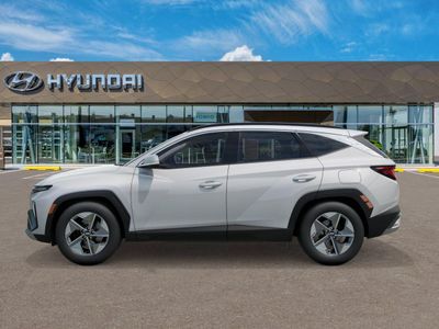 2026 Hyundai Tucson — rear three-quarter view