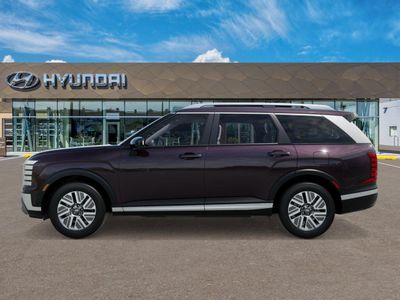 2026 Hyundai Palisade Hybrid — rear three-quarter view