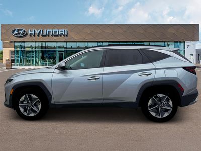 2026 Hyundai Tucson — rear three-quarter view