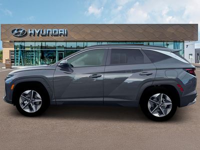 2026 Hyundai Tucson — rear three-quarter view