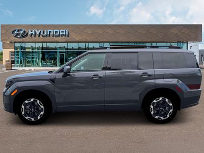 2026 Hyundai Santa Fe — rear three-quarter view