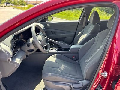 2025 Hyundai Elantra — interior view