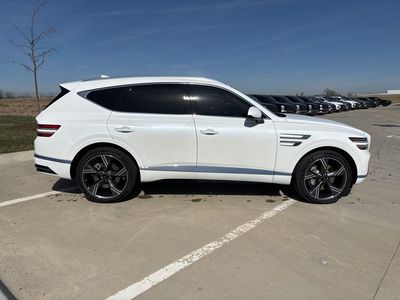 2026 Genesis GV80 — rear three-quarter view