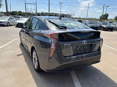 2017 Toyota Prius — rear three-quarter view