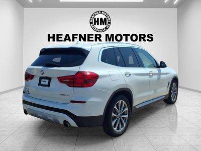 2019 BMW X3 — rear three-quarter view