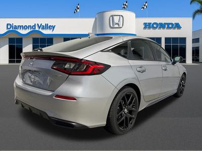 2026 Honda Civic — rear three-quarter view