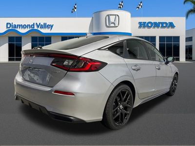 2026 Honda Civic — rear three-quarter view