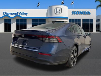 2026 Honda Accord — rear three-quarter view