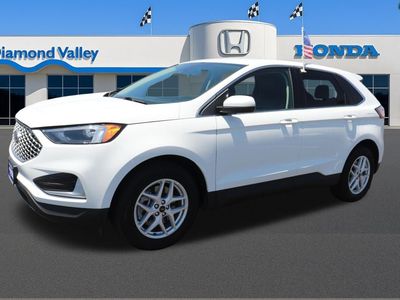 2024 Ford Edge — rear three-quarter view