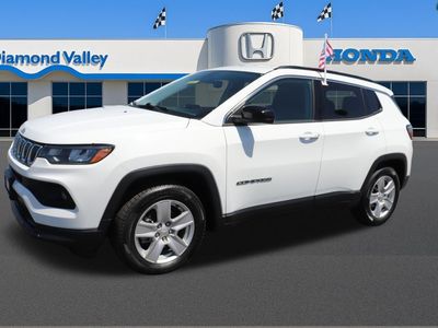 2022 Jeep Compass — rear three-quarter view