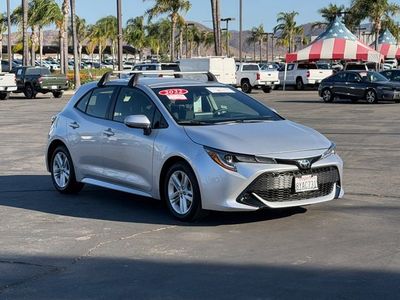 2022 Toyota Corolla Hatchback — rear three-quarter view
