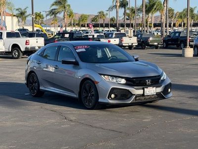 2019 Honda Civic — rear three-quarter view
