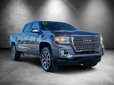 2021 GMC Canyon — side profile view