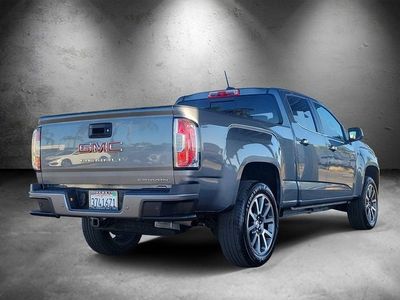 2021 GMC Canyon — rear three-quarter view