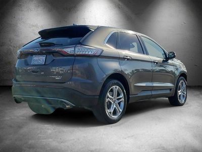 2017 Ford Edge — rear three-quarter view