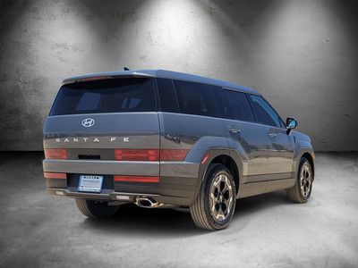 2026 Hyundai Santa Fe — rear three-quarter view