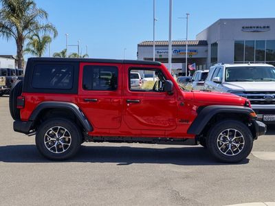 2026 Jeep Wrangler — rear three-quarter view