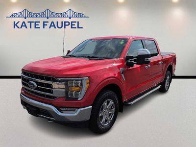 2022 Ford F-150 — rear three-quarter view