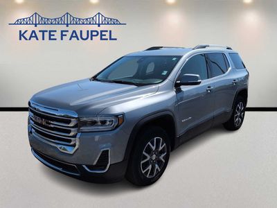 2023 GMC Acadia — rear three-quarter view