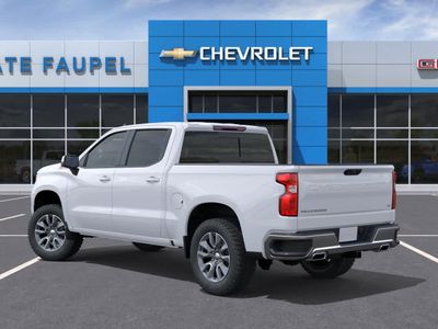 2026 Chevrolet Silverado 1500 — rear three-quarter view