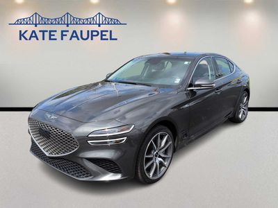 2025 Genesis G70 — rear three-quarter view