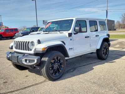 2025 Jeep Wrangler 4xe — side profile view