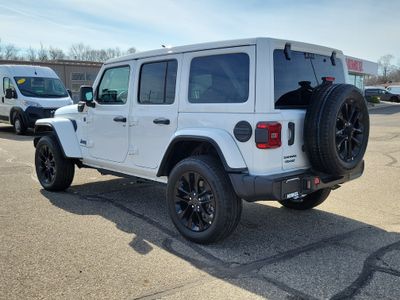 2025 Jeep Wrangler 4xe — rear three-quarter view