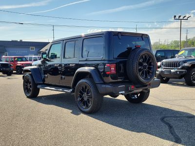 2025 Jeep Wrangler 4xe — rear three-quarter view