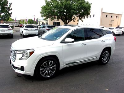 2022 GMC Terrain — rear three-quarter view