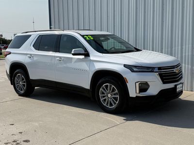 2023 Chevrolet Traverse — rear three-quarter view