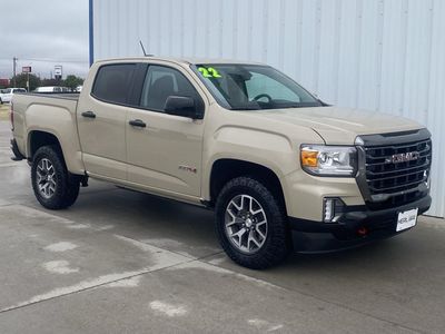 2022 GMC Canyon — rear three-quarter view