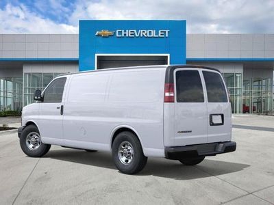 2025 Chevrolet Express Cargo — rear three-quarter view
