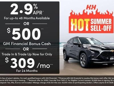 2026 Chevrolet Trax — side profile view