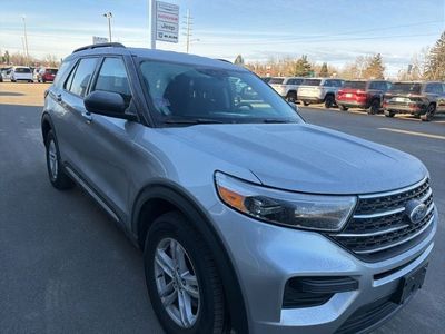 2023 Ford Explorer — rear three-quarter view