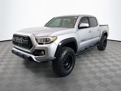 2016 Toyota Tacoma — rear three-quarter view