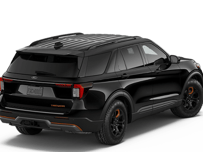 2026 Ford Explorer — rear three-quarter view
