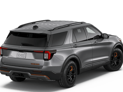 2026 Ford Explorer — rear three-quarter view