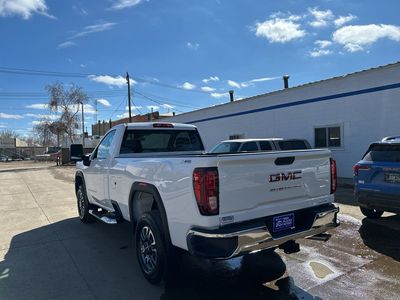 2025 GMC Sierra 3500 HD — rear three-quarter view