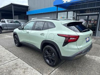 2025 Chevrolet Trax — rear three-quarter view