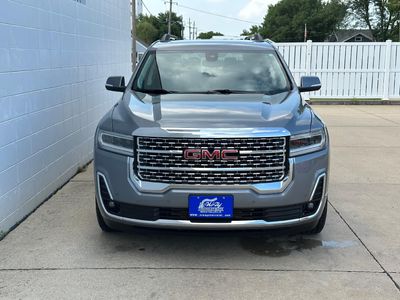 2021 GMC Acadia — rear three-quarter view