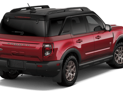 2026 Ford Bronco Sport — rear three-quarter view