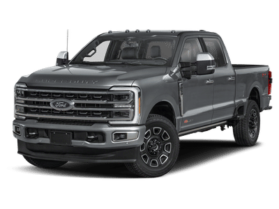 2026 Ford F-250SD Platinum in Agate Black Metallic — front three-quarter view