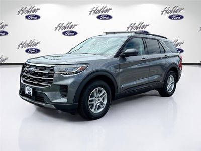 2026 Ford Explorer — rear three-quarter view