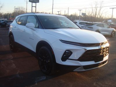 2023 Chevrolet Blazer — rear three-quarter view