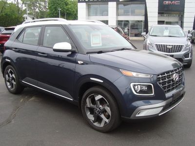 2023 Hyundai Venue — rear three-quarter view