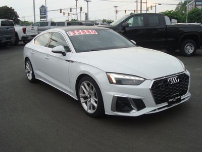 2024 Audi A5 Sportback — rear three-quarter view