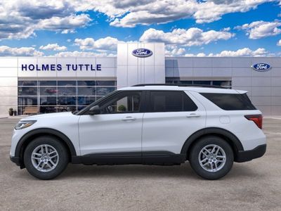 2026 Ford Explorer — rear three-quarter view