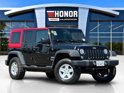 2018 Jeep Wrangler JK Unlimited — side profile view