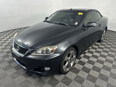 2011 Lexus IS 250C — interior view